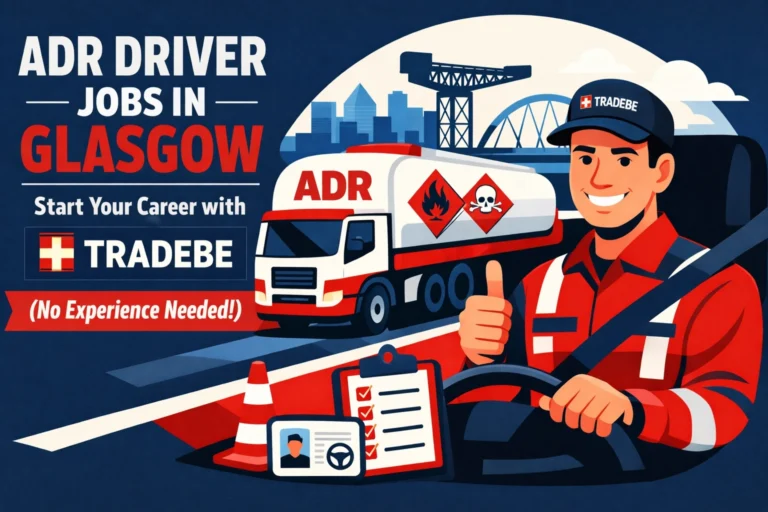 ADR Driver Jobs in Glasgow: Start Your Career with Tradebe Healthcare (No Experience Needed!)