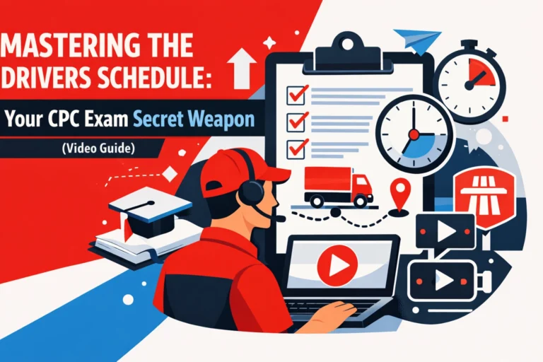 Mastering the Drivers Schedule: Your CPC Exam Secret Weapon (Video Guide)