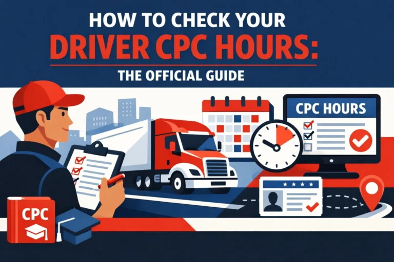 How to Check Your Driver CPC Hours: The Official Guide