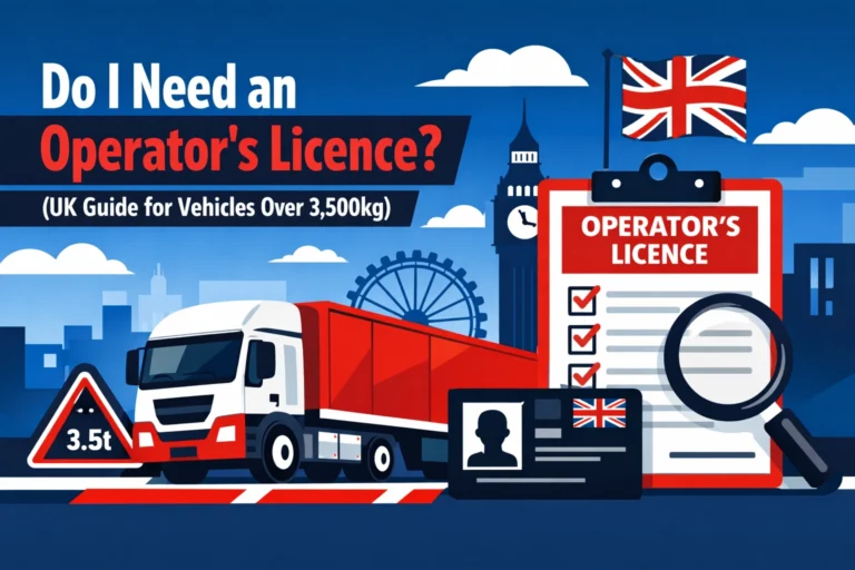 Do I Need an Operator’s Licence? (UK Guide for Vehicles Over 3,500kg)