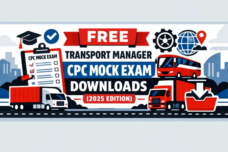 Free Transport Manager CPC Mock Exam Downloads (2025 Edition)